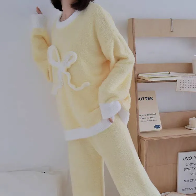 WANANNI Pajama Set Women's Custard-4