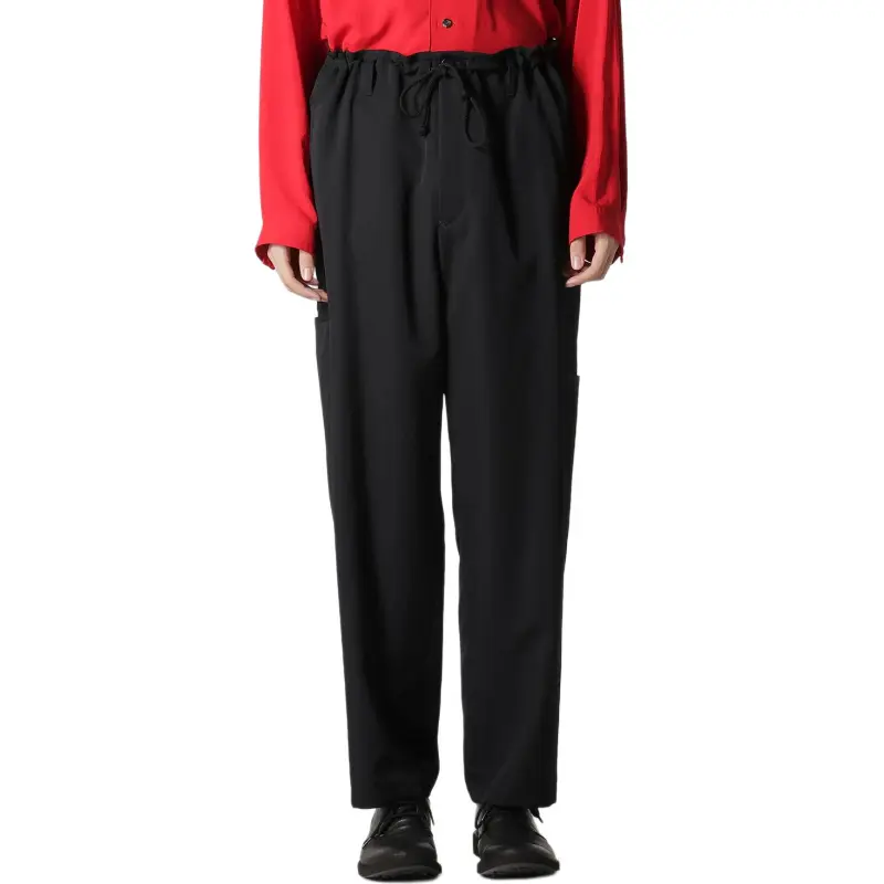 Yohji Yamamoto Y's For Men FW24 Casual Pants Men's Black-6