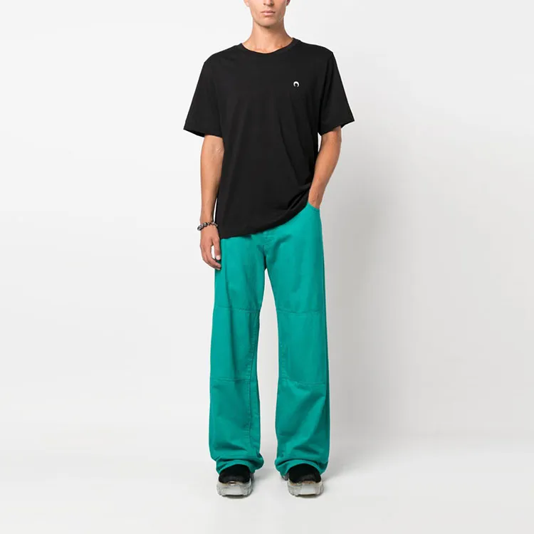 Marine Serre T Shirt Men's Black-3