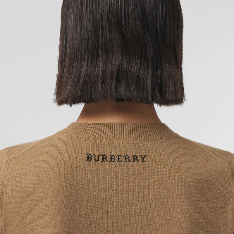 Burberry Loose Fit Sweater Women's Camel-4