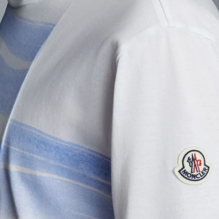 Moncler T Shirts Men White-4
