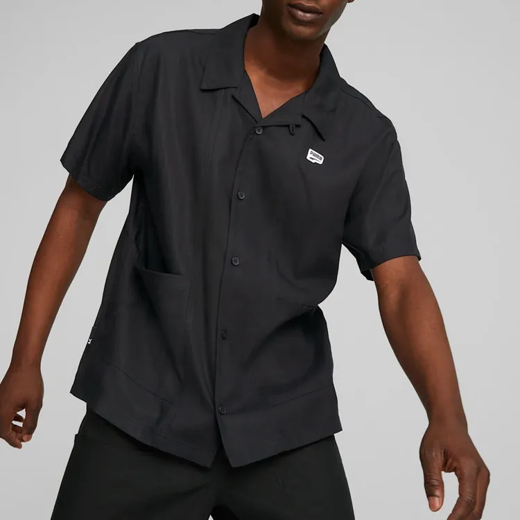PUMA Downtown Collection SS23 Downtown Collection Shirt Men's Black-3