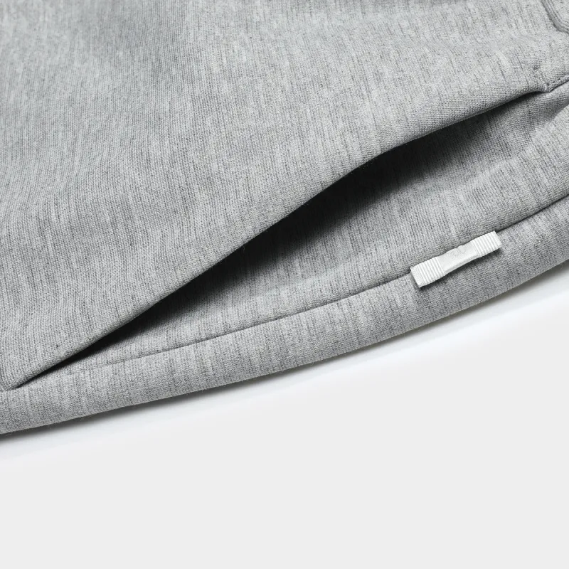 FILA MILANO Italian Luxury Sports Collection Knitted Sweatpants Men Snowflake Heather Gray-2