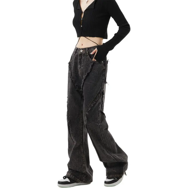 NHZN Jeans Unisex Black-7