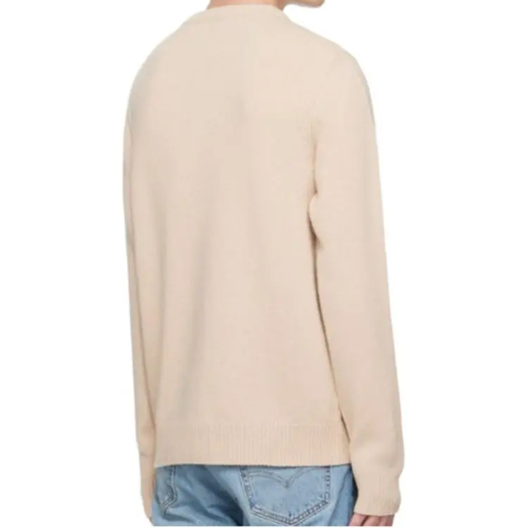 Maison Kitsune Sweaters Men Beige-4