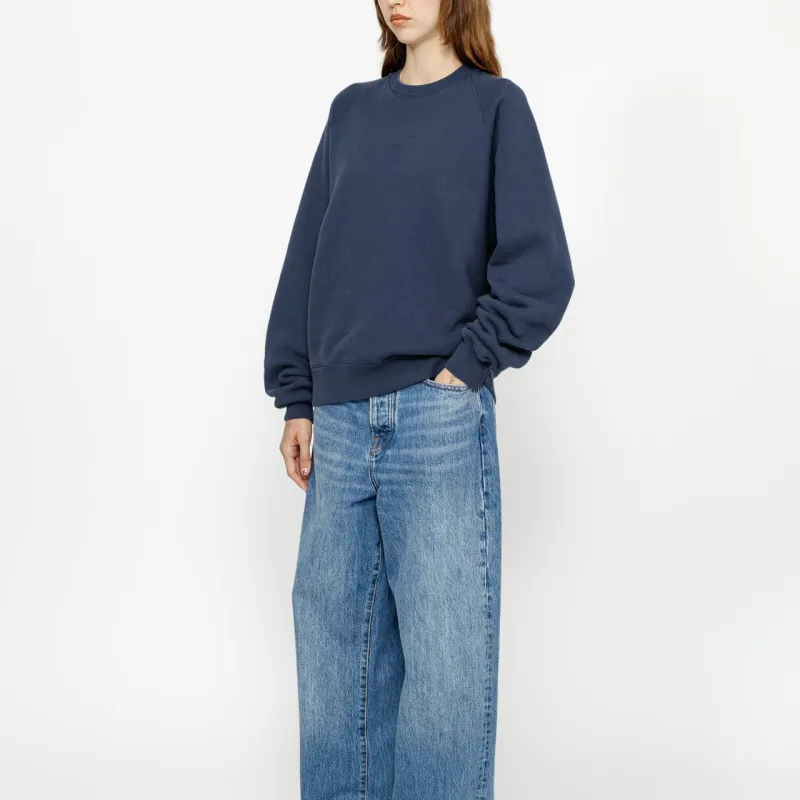 Stussy Fleece Raglan Crew-7