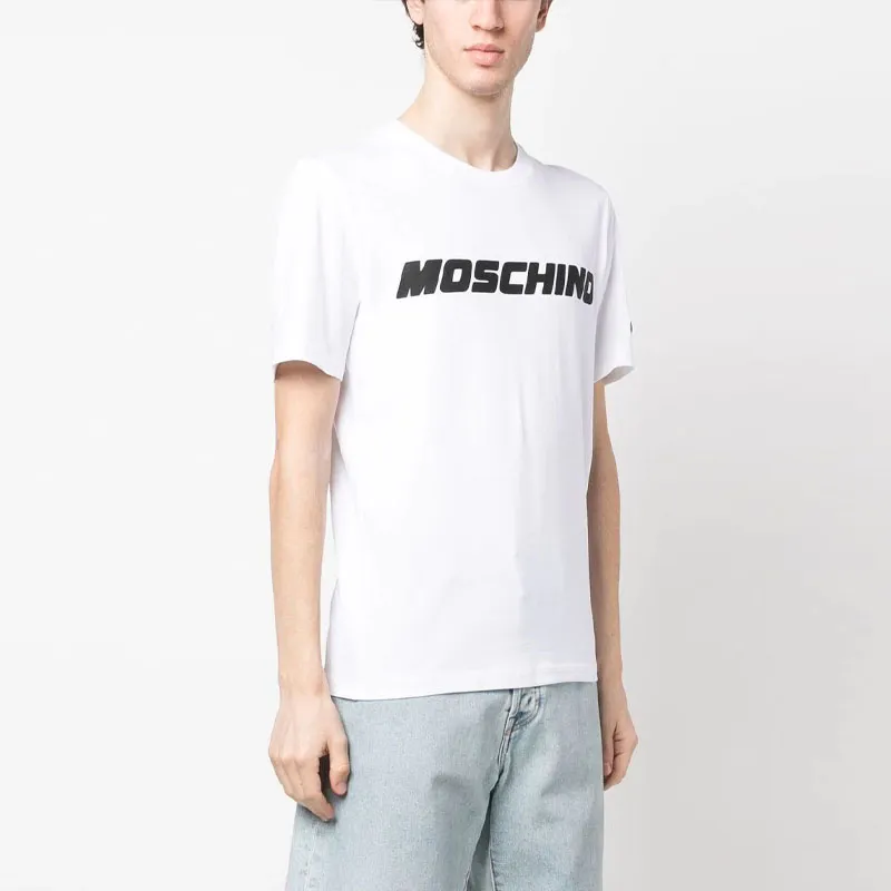 MOSCHINO T Shirts Men White-3