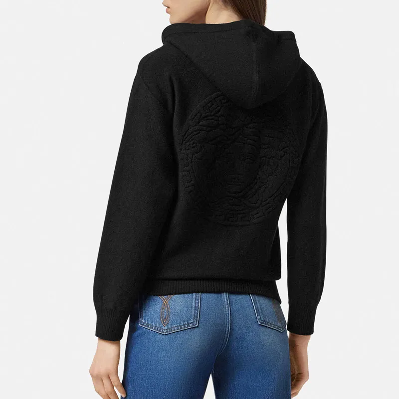VERSACE Medusa Zip up Hoodie-3