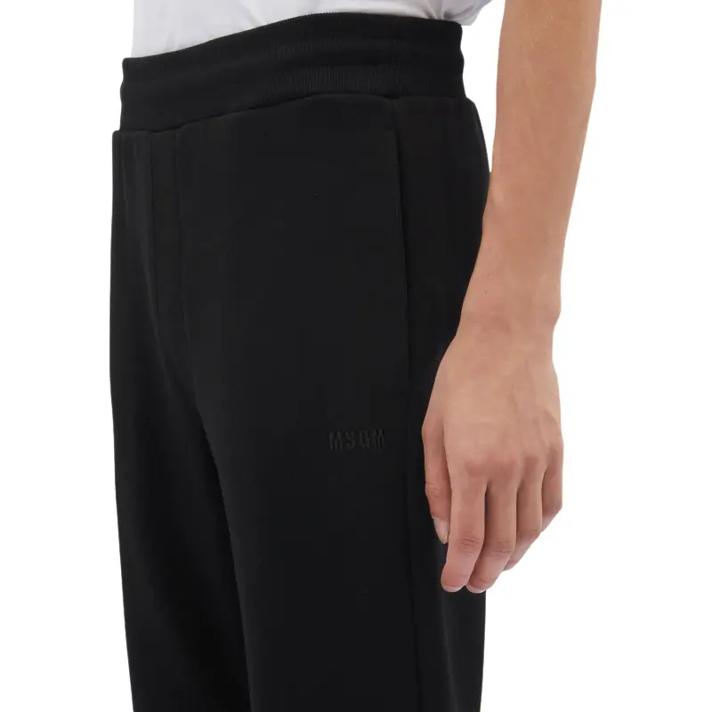 MSGM Embroidered logo Track Pants-4