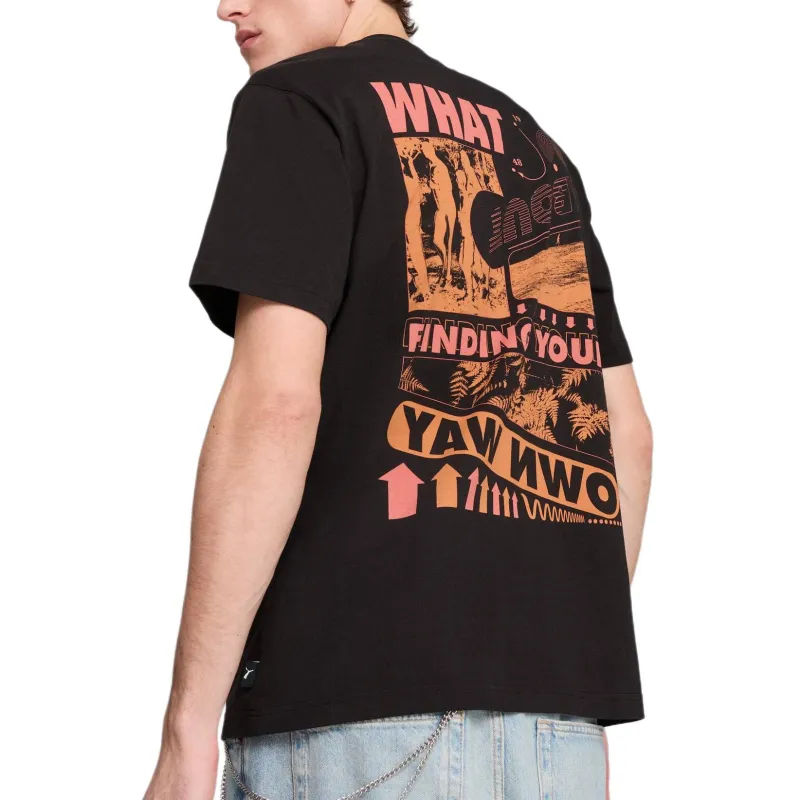 PUMA Playera House Of Graphics 'What' Para Hombre-3