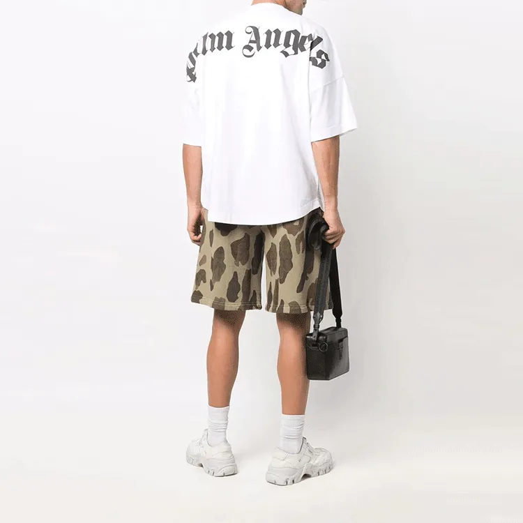 PALM ANGELS Logo Over T shirt-3