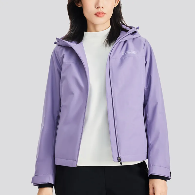 Skechers Basic Sports Series Puffer Jacket Women's Purple Mist-2