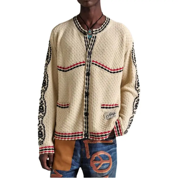 ANDERSSON BELL Fantasia Round neck Cardigan-4