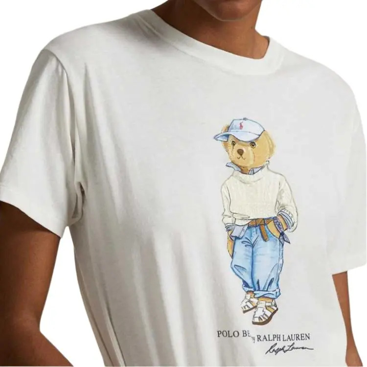 Polo Ralph Lauren Bear motif T shirt-4