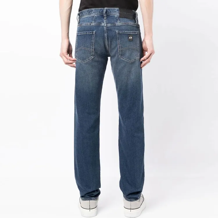 ARMANI EXCHANGE Logo patch Slim cut Jeans-2