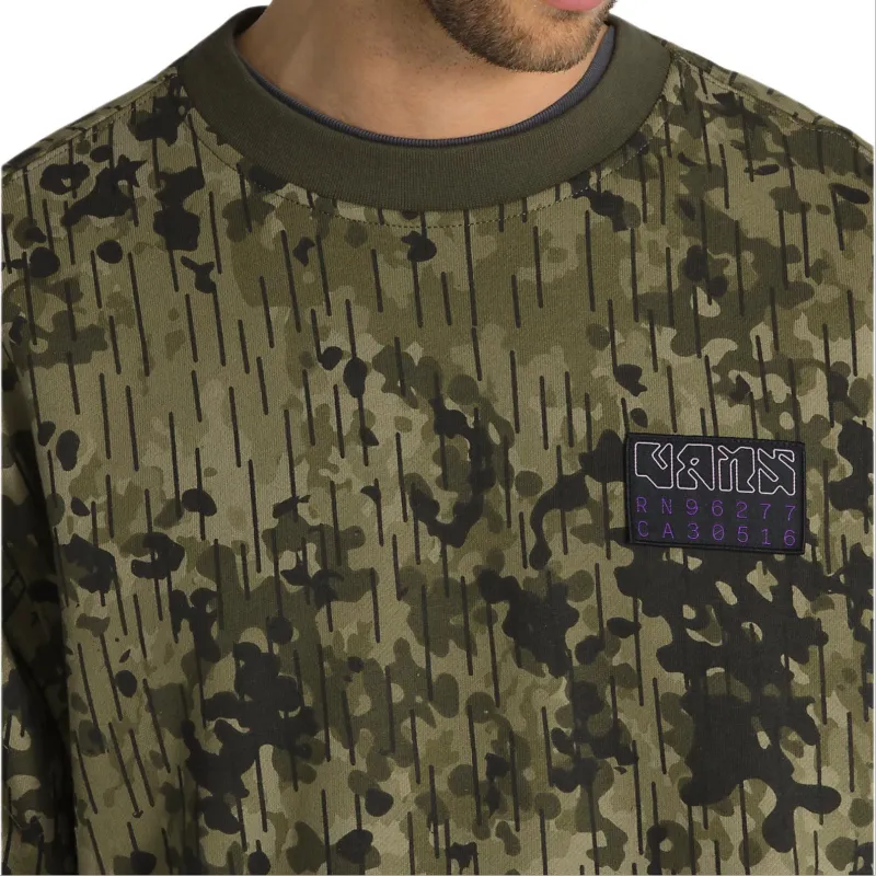 Vans Sweatshirts Men Green-5