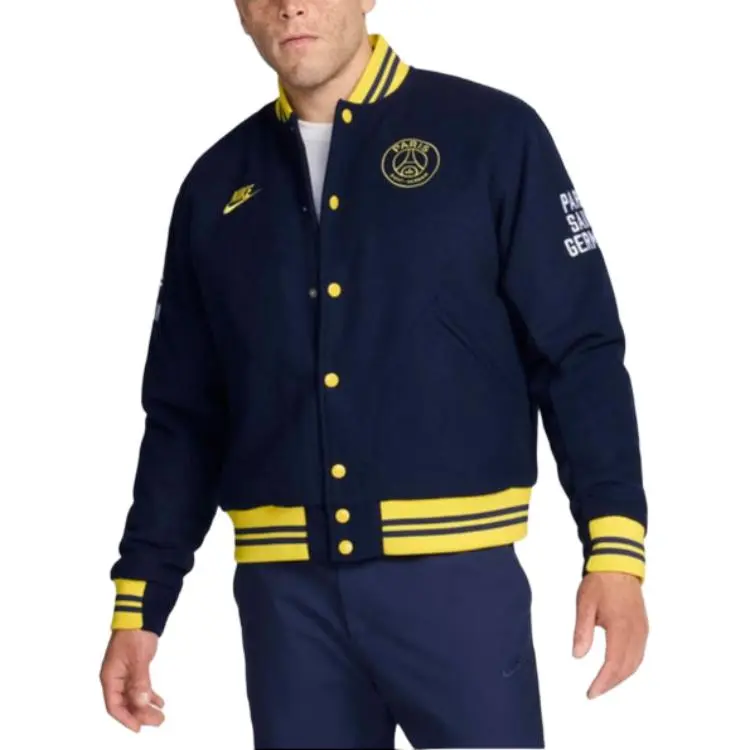 Nike Paris Saint Germain AUTHENTICS Jackets & Coats Men's Deep Navy Blue-2