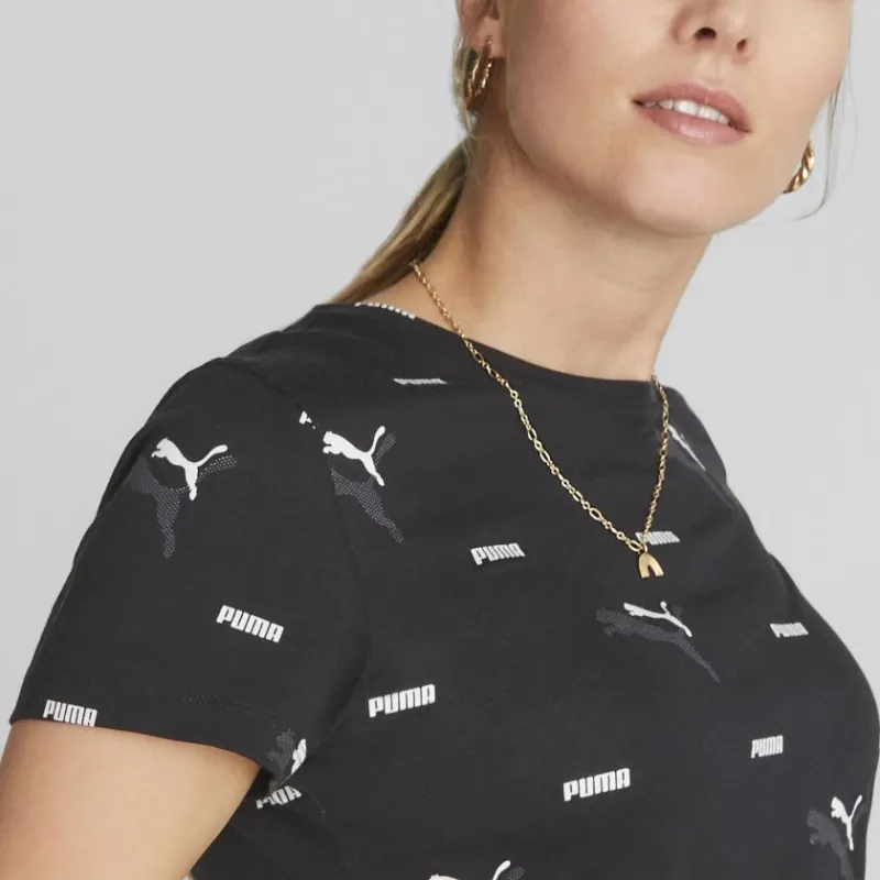 PUMA T-Shirts Women's Black-5