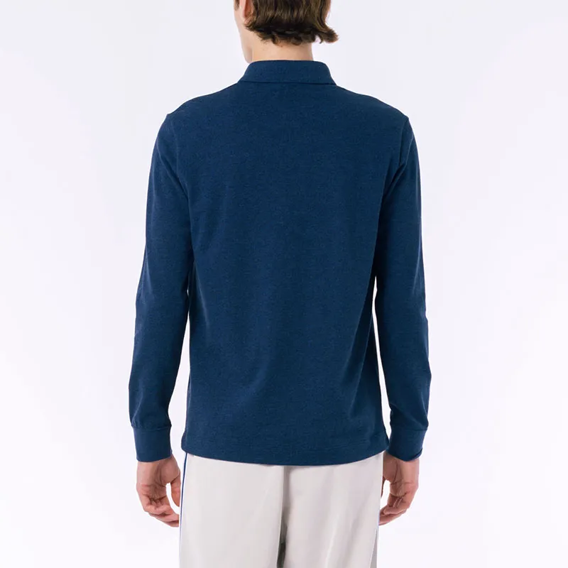 LACOSTE Polo Shirt Men's Dark Blue-3