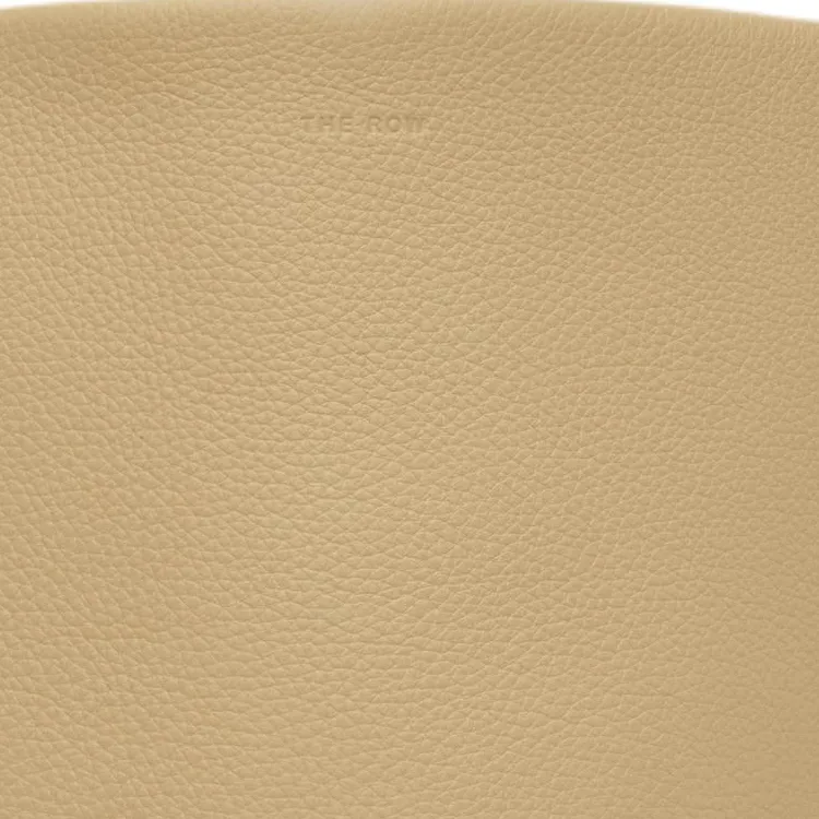 THE ROW N/S Park Leather Shoulder Bag Tubas Women's Beige-3