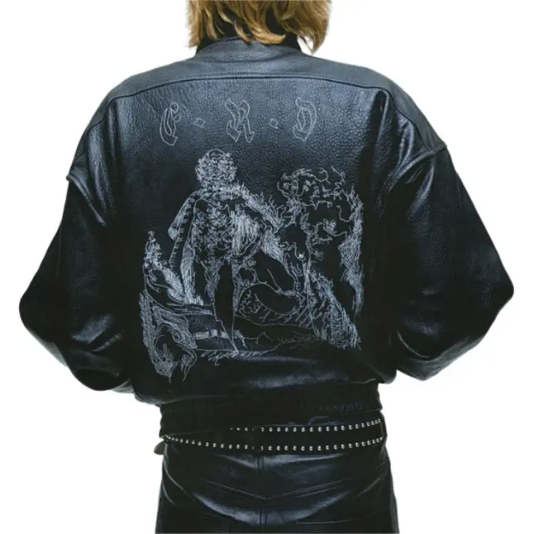 ENFANTS RICHES DEPRIMES Painter's Wives Leather Library Jacket-3