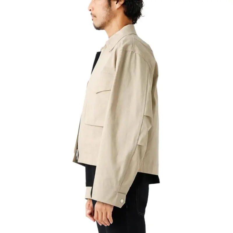 JIL SANDER Jackets Coats Men's Beige-3