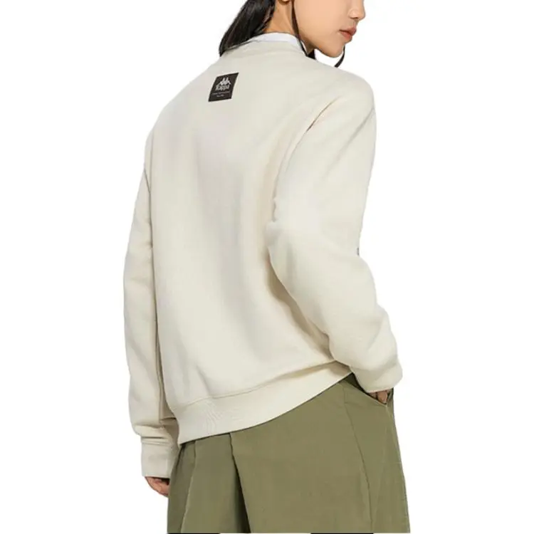 Kappa SS24 Sweatshirt Women's Birch White-2