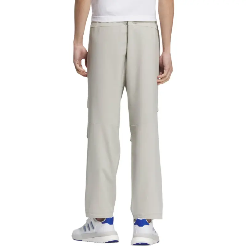 Adidas Climacool Knitted Sports Pants Men's Light Sesame Gray-3