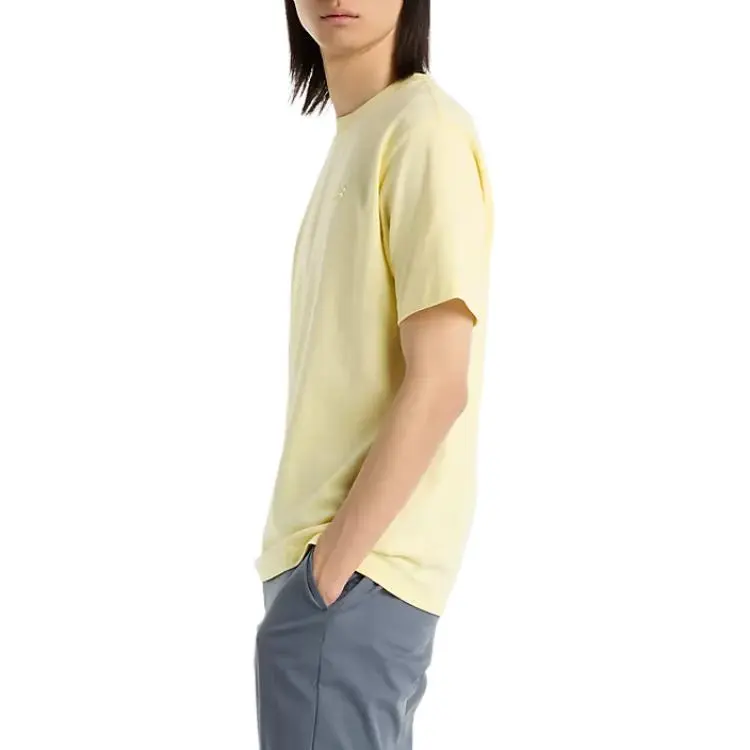 New Balance Athletics T Shirt Men's Yellow-2