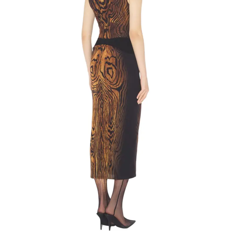 Jean Paul Gaultier Casual Long Skirts Women's Black-2