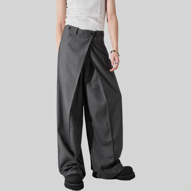 ALL IN Suit Trouser Men's Dark Gray-0