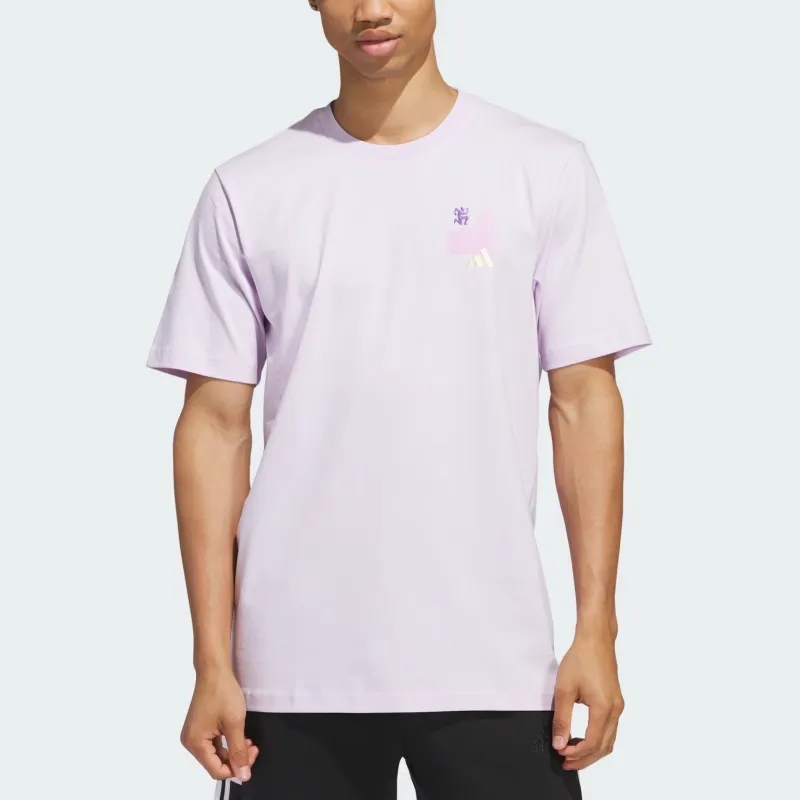 Adidas Free Shipping With AdiClub Jet Set Camper Graphic Tee-1
