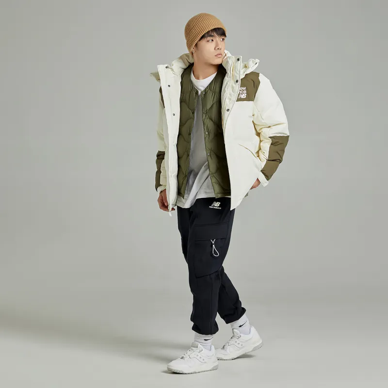 New Balance Down Jackets Unisex White-2