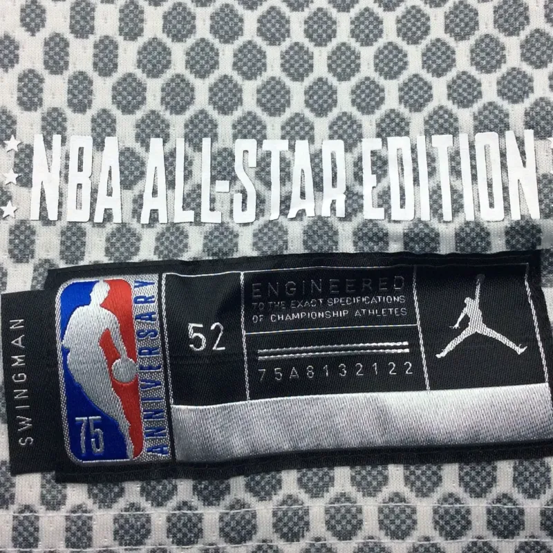 Jordan 2023 All Stars Basketball Jerseys Men Gray-2