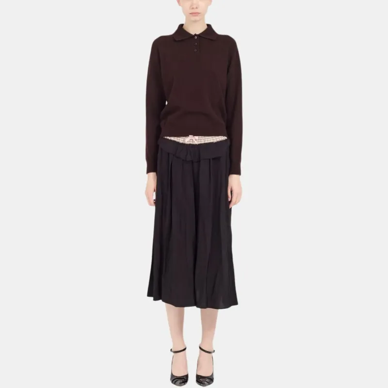 Maison Margiela Four Stitch Ribbed Knit Top-6