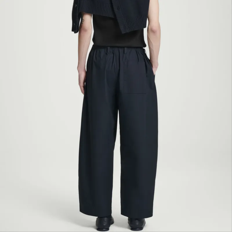 COS Casual Pants Men's Navy Blue-1