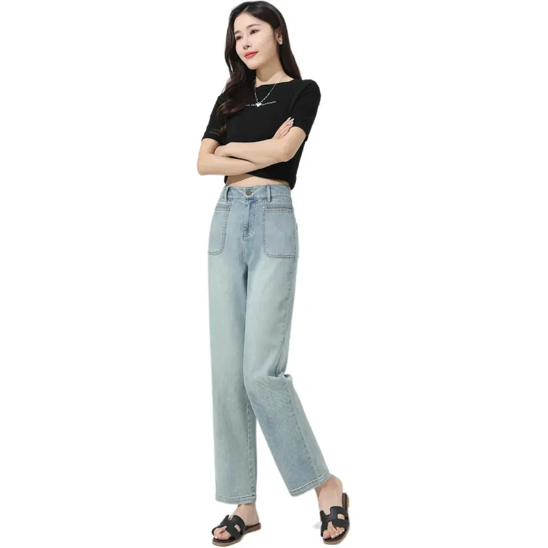 ONE SHALLOW Summer 2025 Jeans Women's Blue-5
