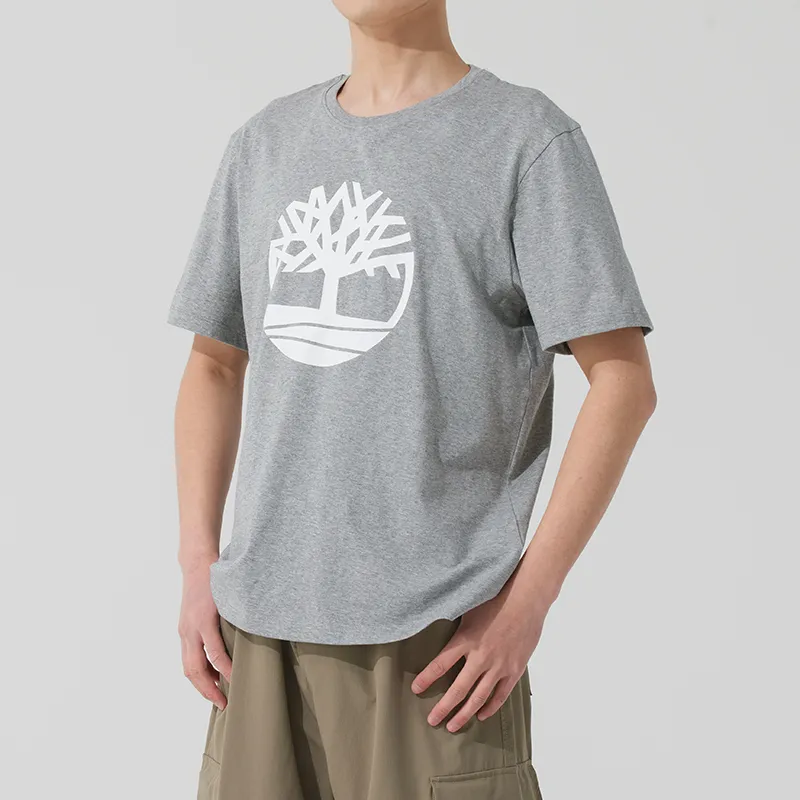 Timberland T Shirts Men Gray-3