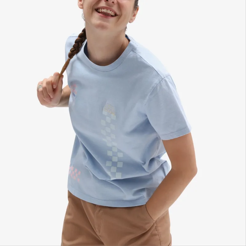 Vans T Shirts Women's Blue-2