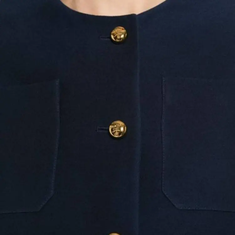 PRADA Crewneck Cropped Jacket-5