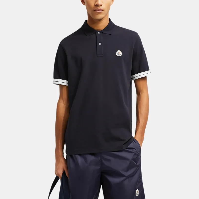 Moncler Polo Shirt Men's Dark Blue-2