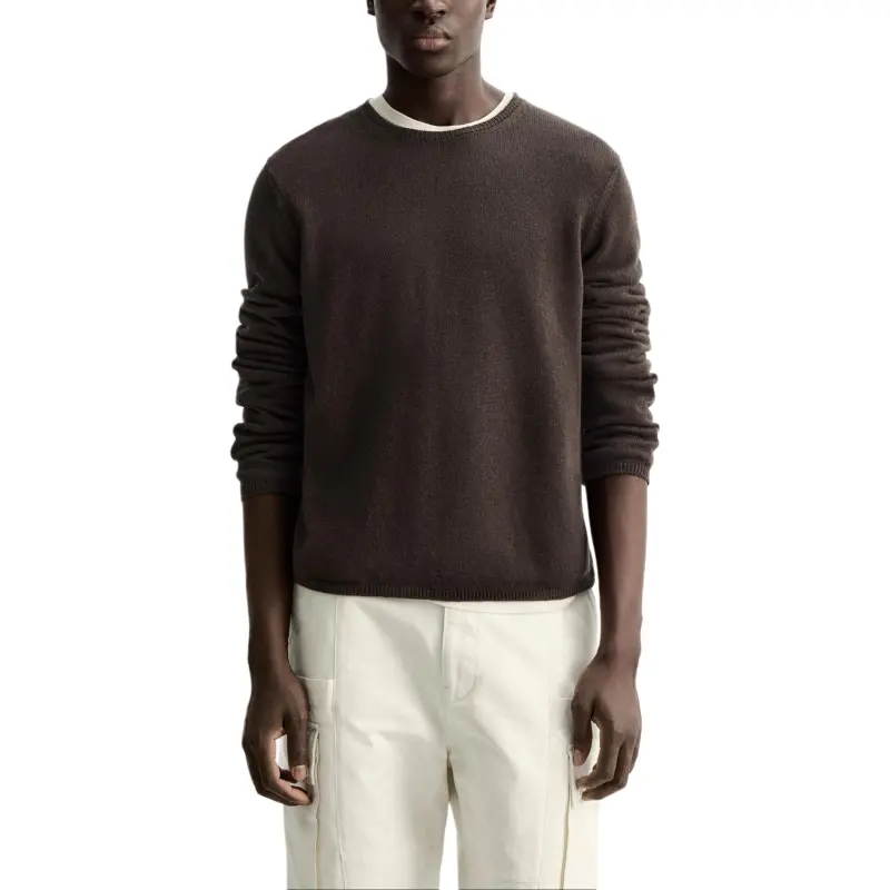ZARA Cashmere Sweaters Men-6