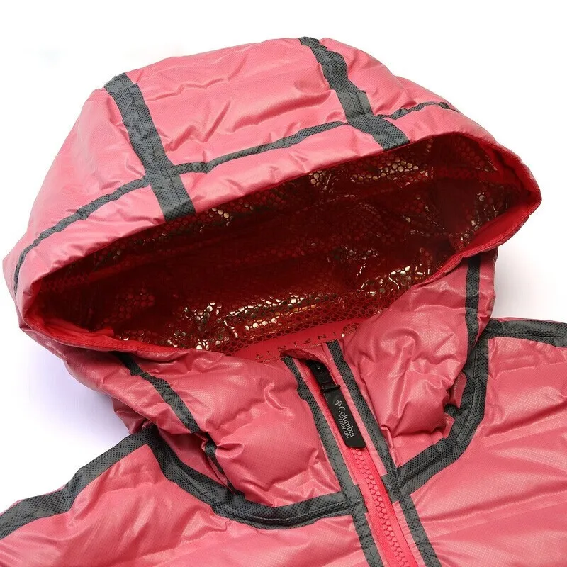 Columbia TITANIUM Down Jackets Women's Pink-4