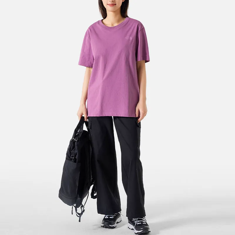 THE NORTH FACE T Shirt Unisex Purple-4