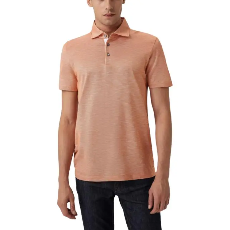 HUGO BOSS Polo Shirt Men's Dark Orange-2
