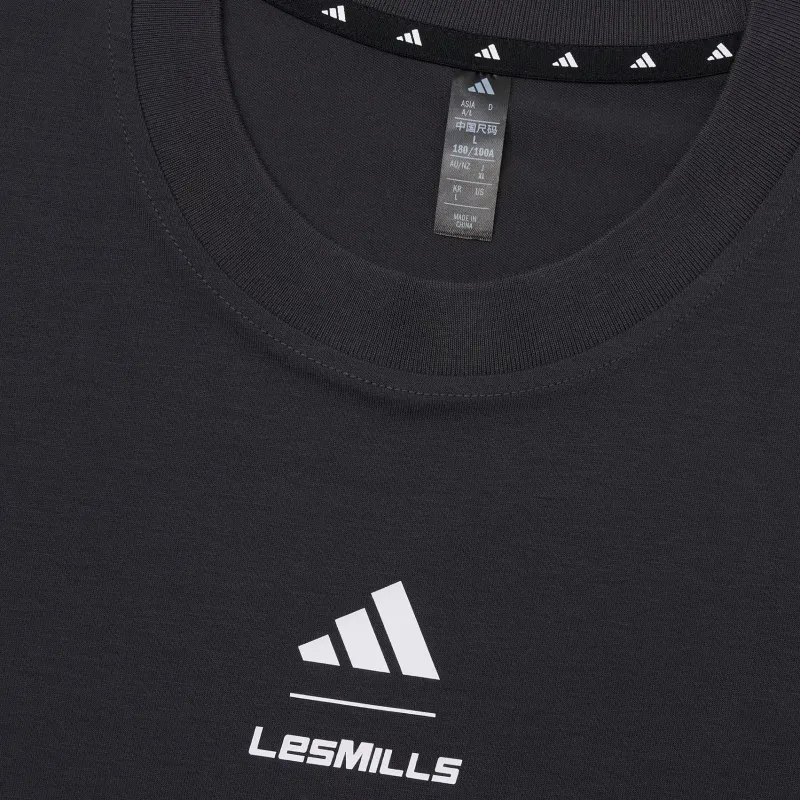 Adidas x LAIMEI,LIANMINGKUAN SS25 TOUR T SHIRT T Shirt Unisex Carbon Black-2
