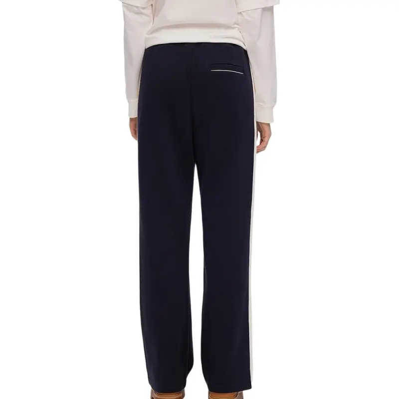 Teenie Weenie Knitted Sweatpants Women's Navy Blue-2