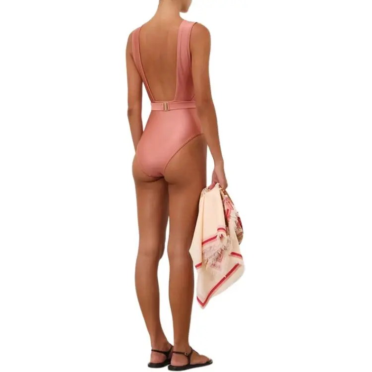 Zimmermann Lucky Plunge Flower Swimsuit-3