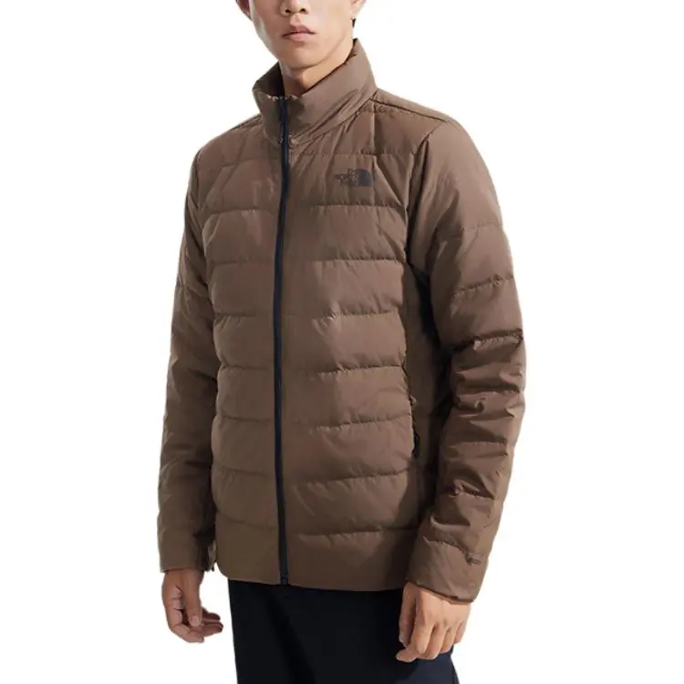 THE NORTH FACE City Outdoor Collection Waterproof And Windproof To Keep Warm Windbreaker Jacket Men's Smoky Brown-1