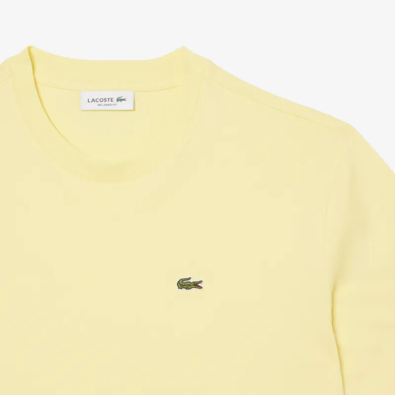 LACOSTE T Shirts Women's Yellow-4